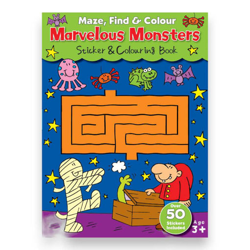 Picture of A4 MAZE BOOKS - MONSTERS